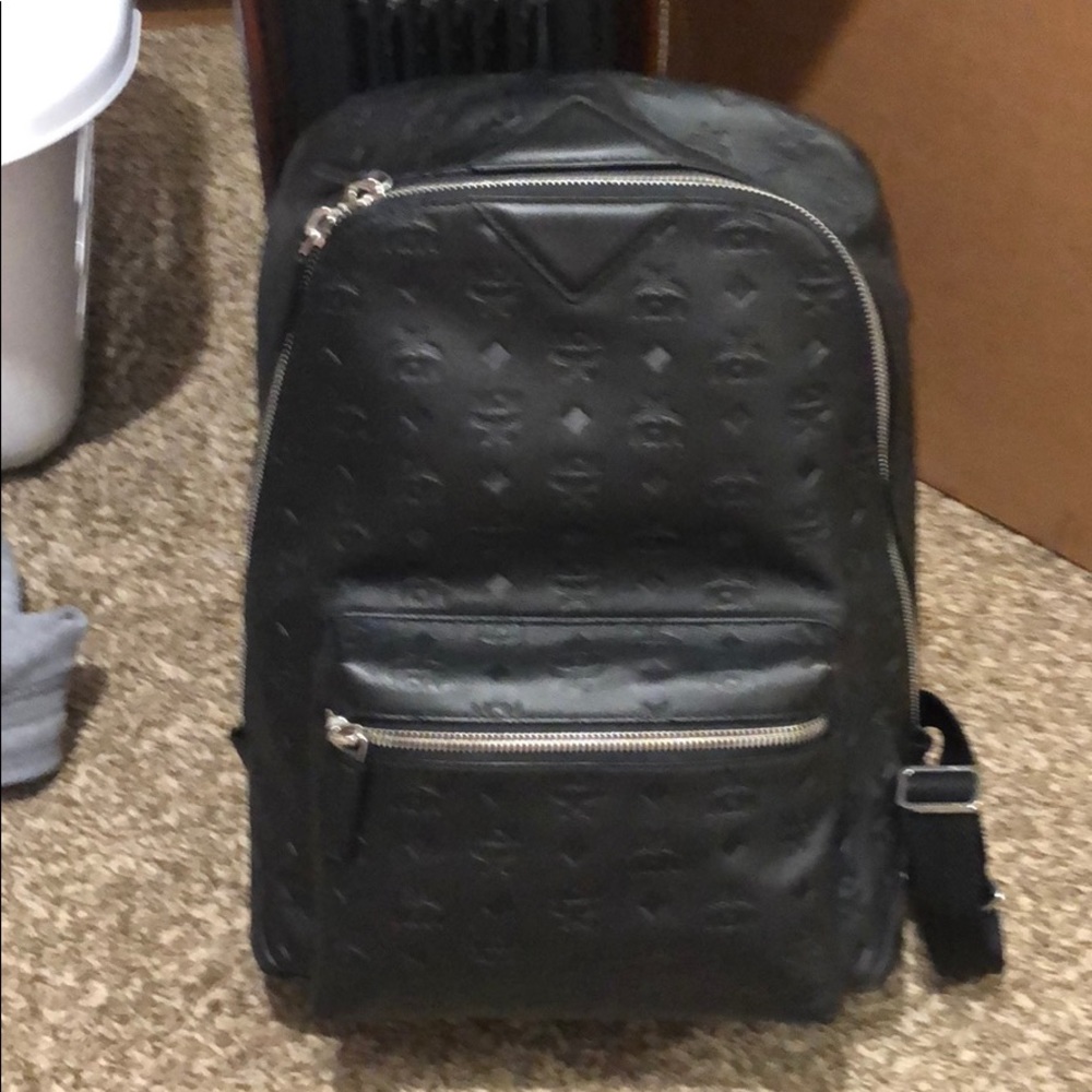 MCM NEO DUKE MONOGRAM BACKPACK